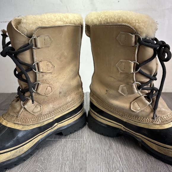 Sorel Caribou Vintage Kaufman Canada VNC Men\'s Size 9 Lined Hard Weather Boots main image 9